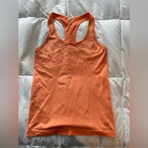 Lululemon sz 6 orange swiftly tech racer back tank